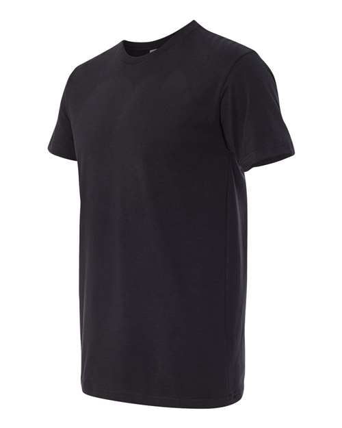Next Level 6410, Unisex Sueded Tee, Black