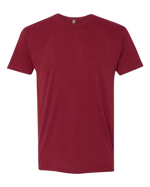 Next Level 6410, Unisex Sueded Tee, Cardinal