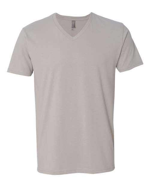 Men's Sueded V-Neck T-Shirt - - 3498 Light Grey S 4-4.9 oz 57118 6440 Adult Best Selling Brands Blends CA New ab Cotton - Combed Cotton - Over 50% Cotton - Ringspun Eco-Friendly Fashion T-Shirts Fitted Garment Washed Go To Fashion Jersey Light (Under 5 oz) Mens & Unisex Next Level Next Level Triblend and Sueded No Visible Logos Short Sleeves Side Seams Socially Conscious Manufacturing Sustainable Manufacturing Sustainable Styles T-Shirts T-Shirts - Premium Tops Unisex V-Neck