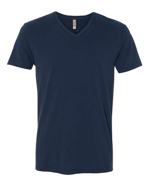 Men's Sueded V-Neck T-Shirt - - 3498 Midnight Navy 4-4.9 oz 57118 6440 Adult Best Selling Brands Blends CA New ab Cotton - Combed Cotton - Over 50% Cotton - Ringspun Eco-Friendly Fashion T-Shirts Fitted Garment Washed Go To Fashion Jersey Light (Under 5 oz) Mens & Unisex Next Level Next Level Triblend and Sueded No Visible Logos Short Sleeves Side Seams Socially Conscious Manufacturing Sustainable Manufacturing Sustainable Styles T-Shirts T-Shirts - Premium Tops Unisex V-Neck