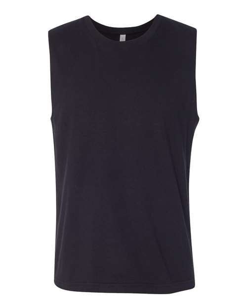 BELLA + CANVAS 3483, Jersey Muscle Tank, Black