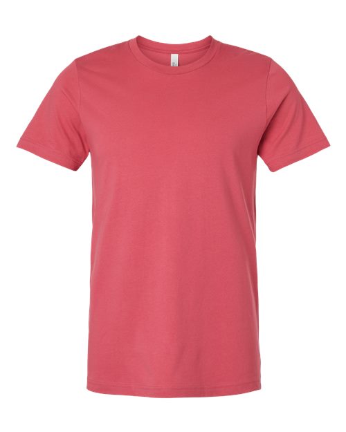 BELLA + CANVAS 3001, Jersey Tee, Vintage Red