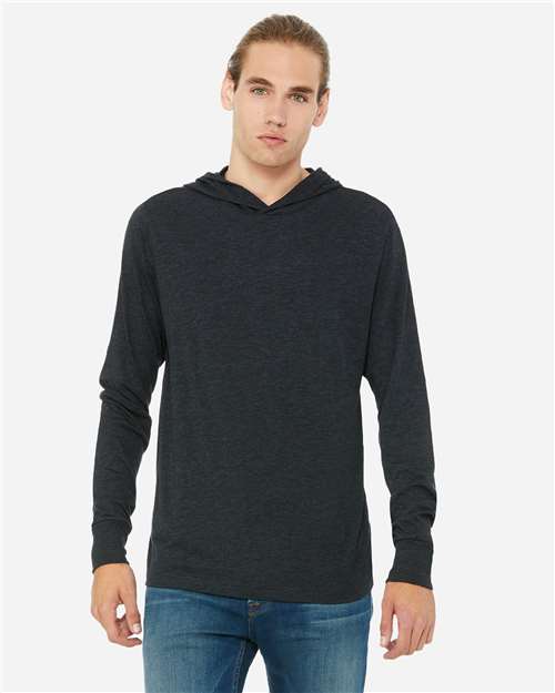 Unisex Jersey Hooded Long Sleeve Tee - - 1787 - Toronto Screen Printing- Color