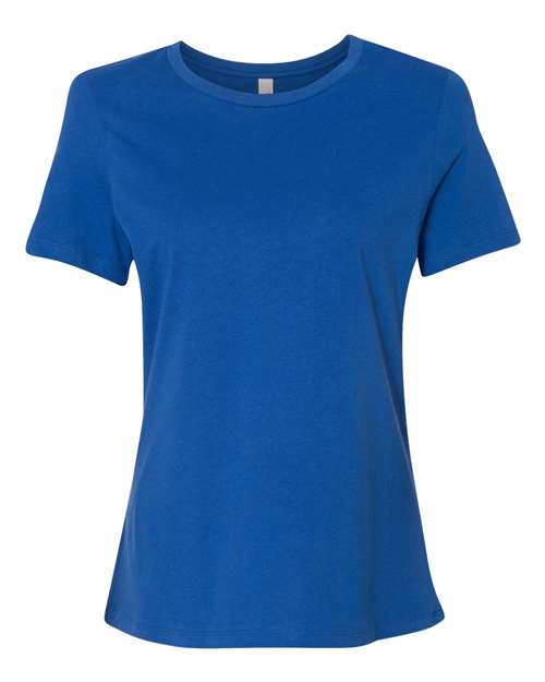 BELLA + CANVAS 6400, Women’s Relaxed Jersey Tee, True Royal