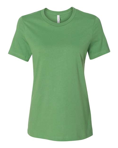 BELLA + CANVAS 6400, Women’s Relaxed Jersey Tee, Leaf