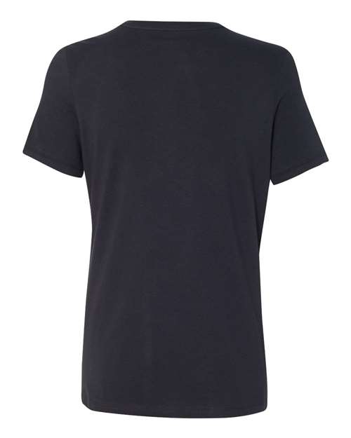 BELLA + CANVAS 6400, Women’s Relaxed Jersey Tee, Vintage Black