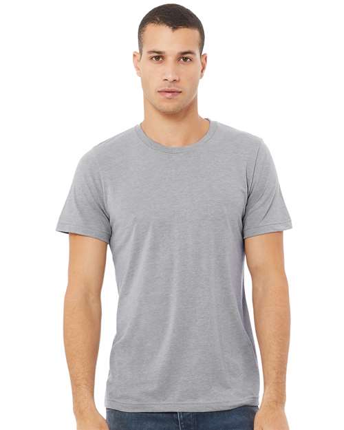 BELLA + CANVAS 3413, Triblend Tee, Athletic Grey Triblend