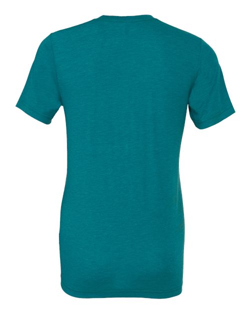 BELLA + CANVAS 3413, Triblend Tee, Teal Triblend