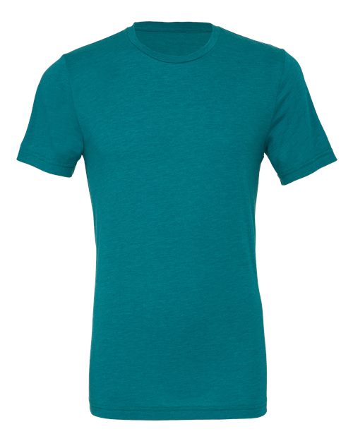 BELLA + CANVAS 3413, Triblend Tee, Teal Triblend