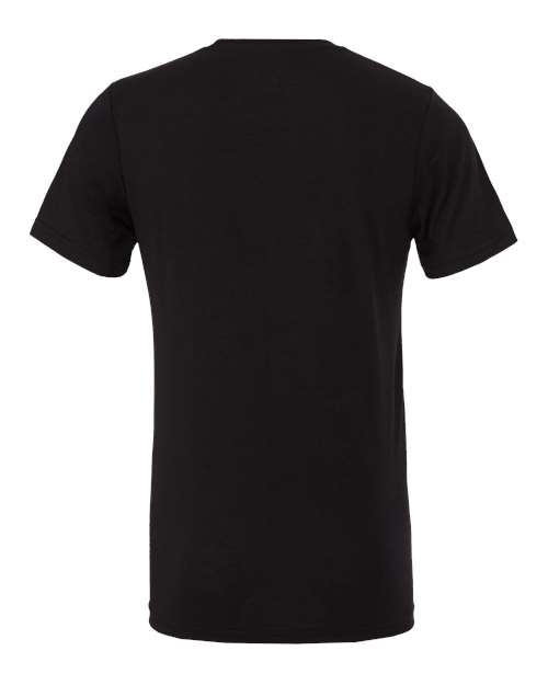 BELLA + CANVAS 3413, Triblend Tee, Solid Black Triblend