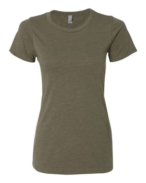Next Level 6610, Women’s Cvc Tee, Military Green