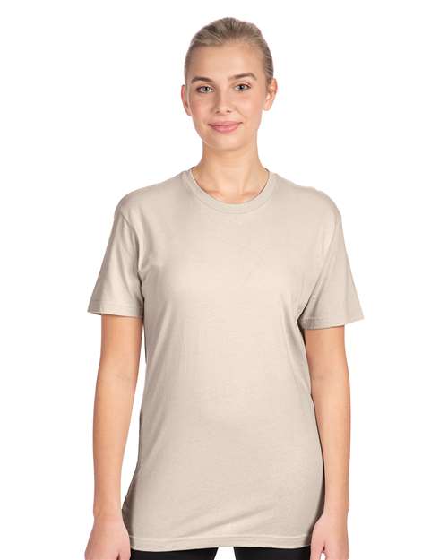 Next Level 3600, Unisex Cotton Tee, Sand