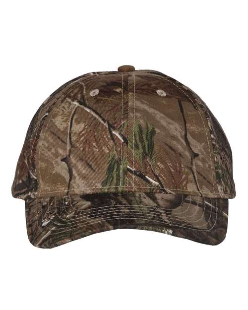 Licensed Camo Cap - - 464 Realtree All Purpose Adjustable 2023 Fall Style Guide 25595 Adjustable Adult Advantage Blends Brushed Camouflage Cotton Cotton - Over 50% Embroidered Fitness and Wellness Flip Buckle FSG Hunting and Fishing FSG Outdoor Recreation Hats Headwear Kati LC10 Mens & Unisex Mid Profiles Mossy Oak No Treatment No Visible Logos One Size Open Backs Patterns and Prints Polyester Pre-Curved Visor Realtree Six-Panel Structured