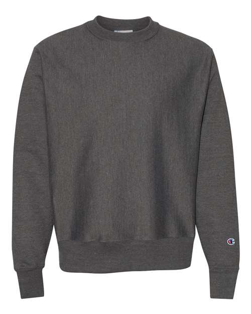Champion S149, Unisex Reverse Weave Crewneck Sweatshirt, Charcoal Heather