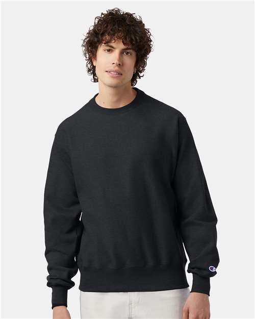 Champion S149, Unisex Reverse Weave Crewneck Sweatshirt, Charcoal Heather