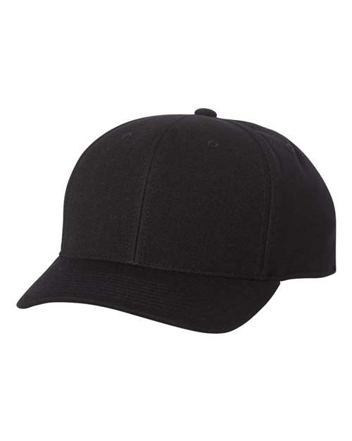 Flexfit 110P, 110 Cool & Dry Mini-piqué Cap, Black