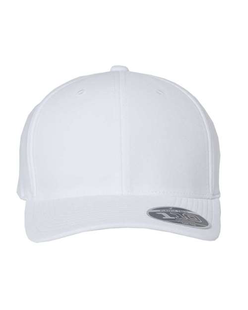 Flexfit 110P, 110 Cool & Dry Mini-piqué Cap, White