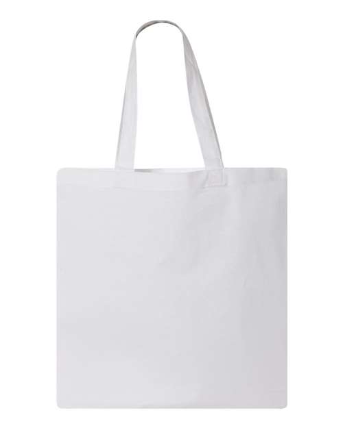 Q-Tees QTB, Economical Tote, White
