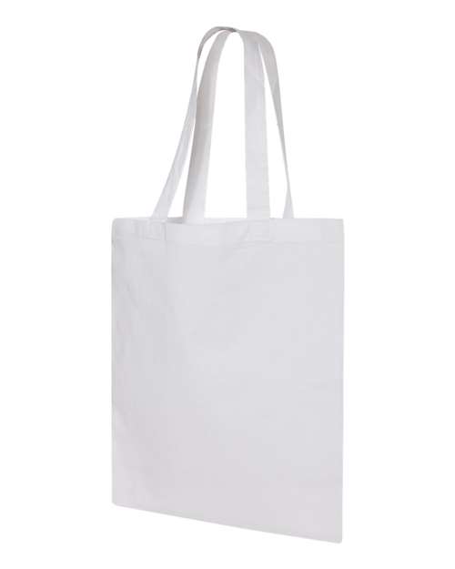Q-Tees QTB, Economical Tote, White