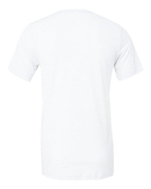 BELLA + CANVAS 3413, Triblend Tee, Solid White Triblend