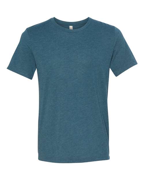 BELLA + CANVAS 3413, Triblend Tee, Steel Blue Triblend