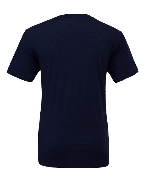 BELLA + CANVAS 3413, Triblend Tee, Solid Navy Triblend