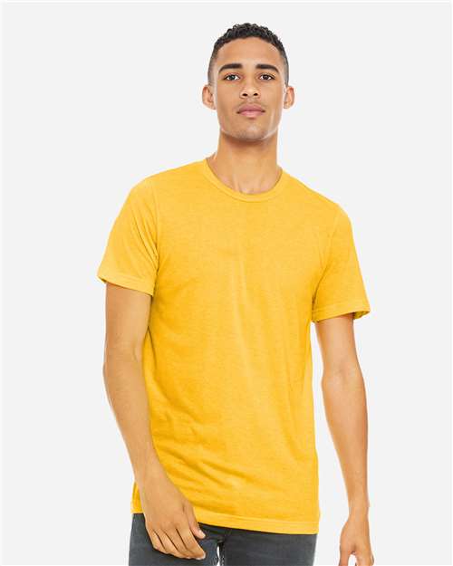 BELLA + CANVAS 3413, Triblend Tee, Yellow Gold Triblend