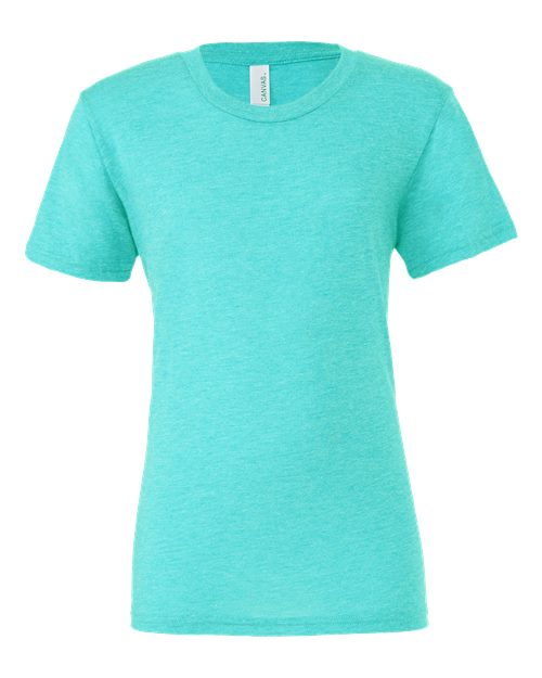BELLA + CANVAS 3413, Triblend Tee, Sea Green Triblend