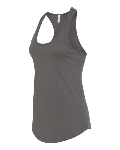Next Level 1533, Women's Ideal Racerback Tank, Dark Grey