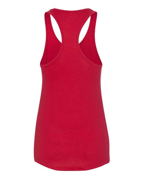 Next Level 1533, Women's Ideal Racerback Tank, Red