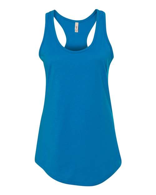 Next Level 1533, Women's Ideal Racerback Tank, Turquoise