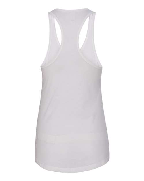 Next Level 1533, Women's Ideal Racerback Tank, White
