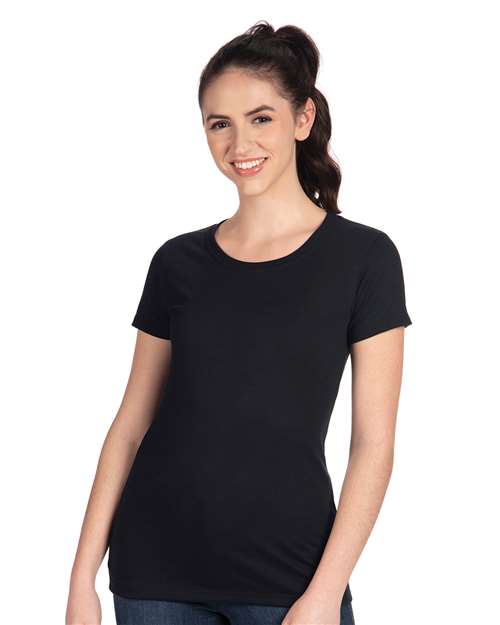 Next Level 1510, Women's Ideal Tee, Black