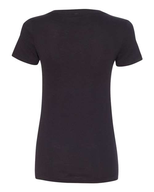 Next Level 1540, Women's Ideal V-neck Tee, Black