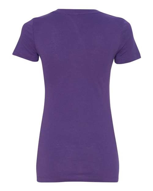 Next Level 1540, Women's Ideal V-neck Tee, Purple Rush