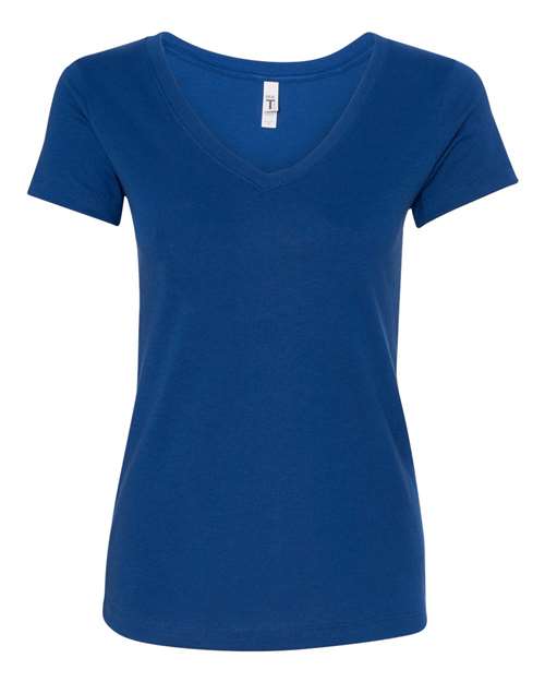 Next Level 1540, Women's Ideal V-neck Tee, Royal