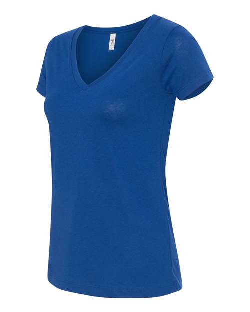 Next Level 1540, Women's Ideal V-neck Tee, Royal