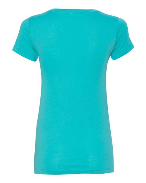 Next Level 1540, Women's Ideal V-neck Tee, Tahiti Blue