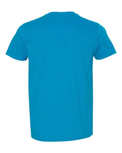 Gildan 64000, Unisex Softstyle T-shirt, Sapphire