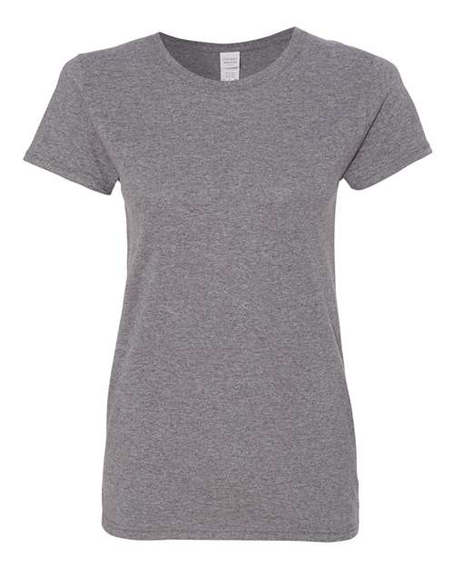 Gildan 5000L, Women's Heavy Cotton T-shirt, Graphite Heather