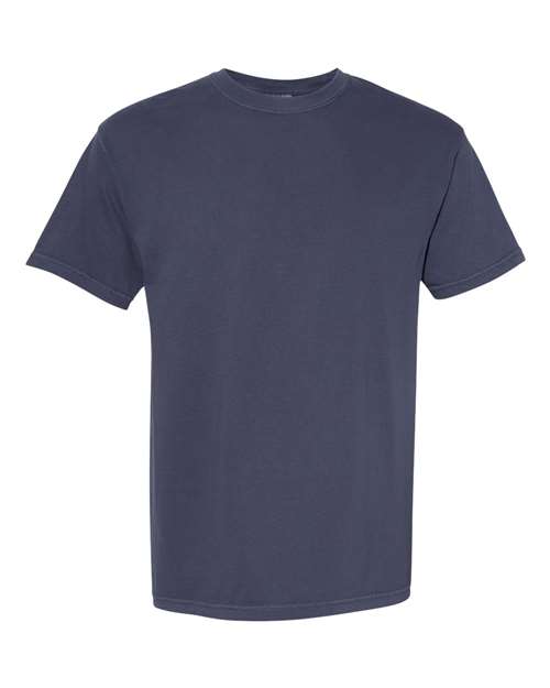 Unisex Garment-Dyed Heavyweight T-Shirt - Navy - - 1822