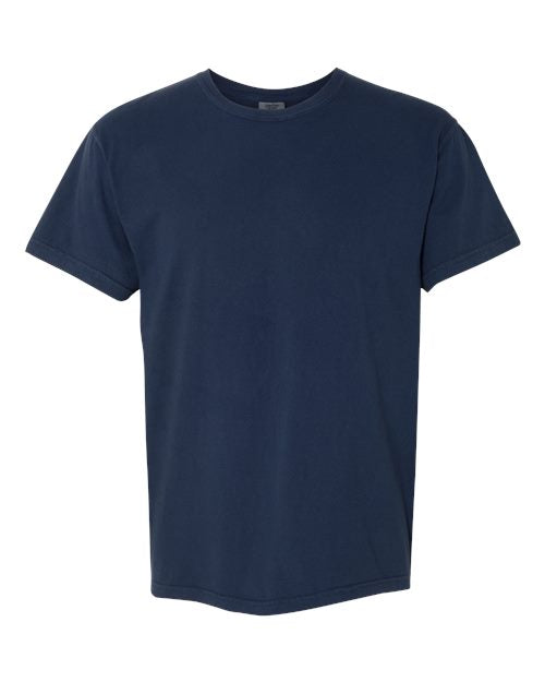 Unisex Garment-Dyed Heavyweight T-Shirt - True Navy - - 1822