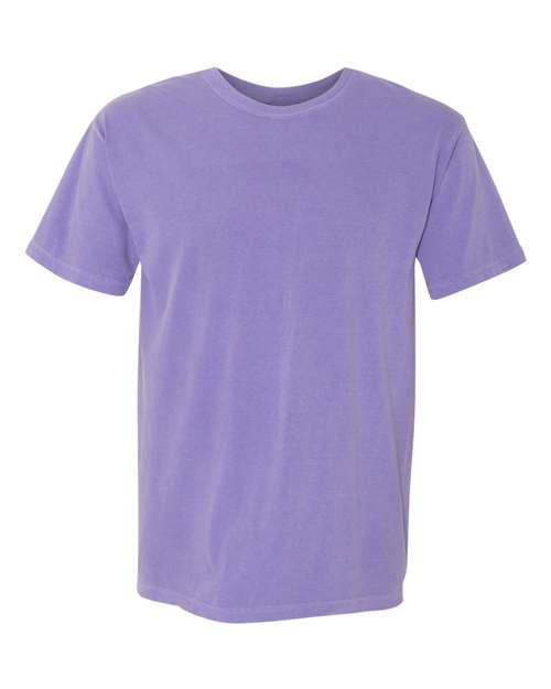 Unisex Garment-Dyed Heavyweight T-Shirt - Violet - - 1822
