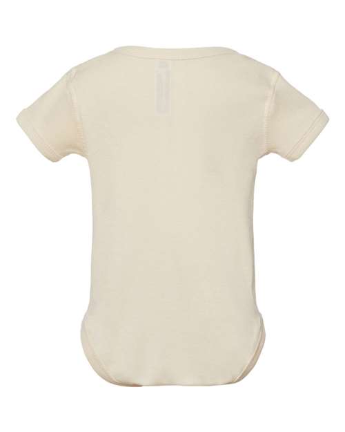 Rabbit Skins 4400, Infant Baby Rib Bodysuit, Natural