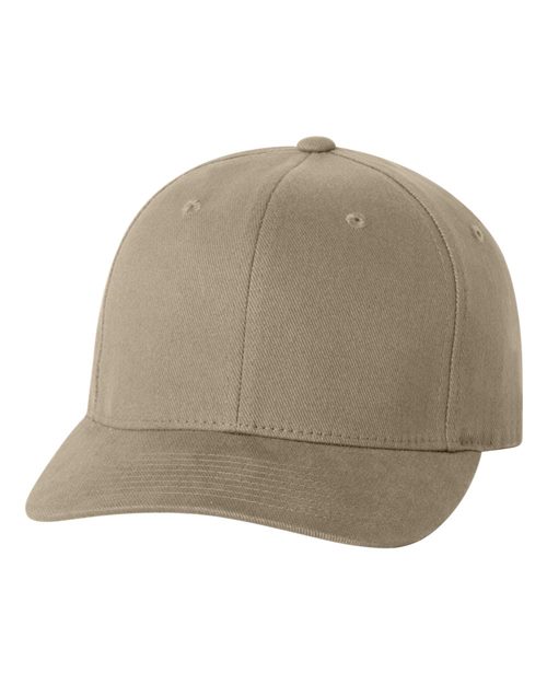 Brushed Twill Cap - - 483 27295 6377 Adult Blends Brushed Cotton - Over 50% Embroidered Fitness and Wellness Fitted Flexfit Go To Fashion Hats Headwear Mid Profiles No Treatment No Visible Logos School & Team Screen Print Six-Panel Spandex Structured