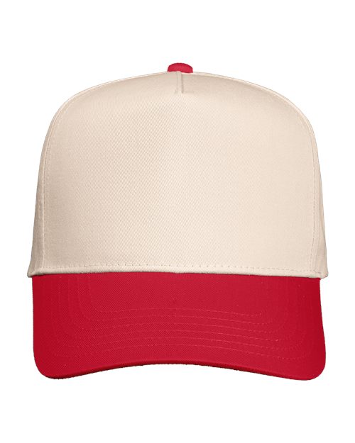 Five-Panel Twill Cap - - 487 - Toronto Screen Printing- Color