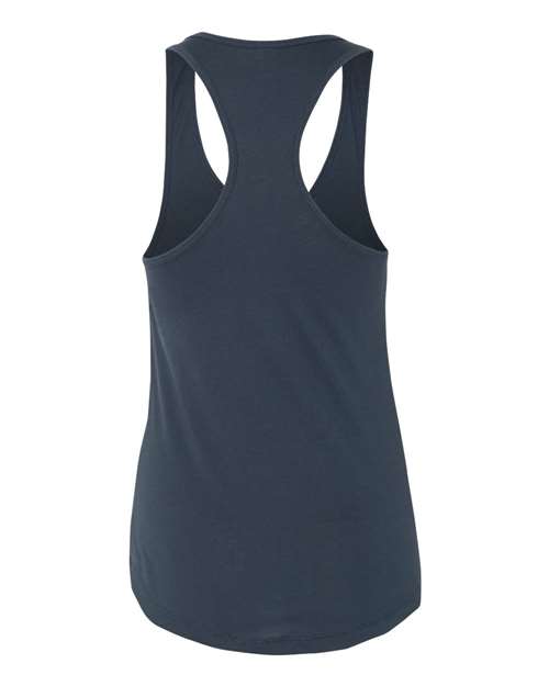 Next Level 1533, Women's Ideal Racerback Tank, Indigo