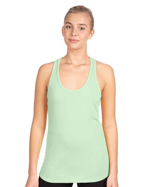 Next Level 1533, Women's Ideal Racerback Tank, Mint