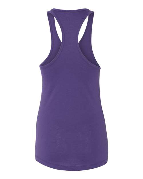Next Level 1533, Women's Ideal Racerback Tank, Purple Rush
