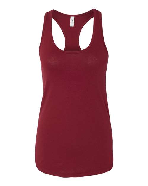 Next Level 1533, Women's Ideal Racerback Tank, Cardinal